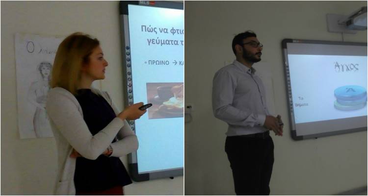 Ομιλία στα Λύκεια του Μούδρου για τη διαχείριση του άγχους και την αξία της διατροφής στις εξετάσεις (photos)