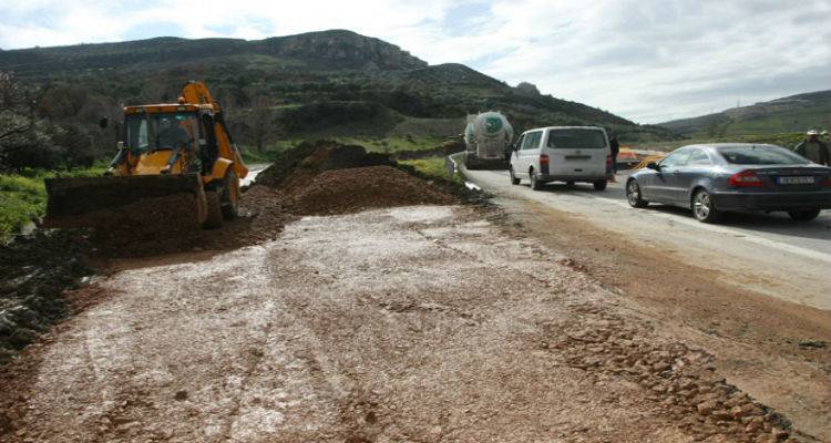Εργασίες στο Επαρχιακό Οδικό Δίκτυο της Λήμνου