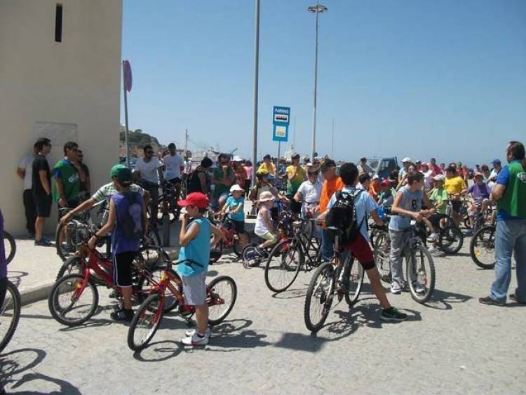 Η ποδηλατοπορεία στη Μύρινα