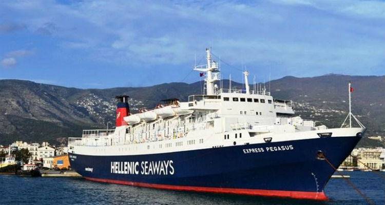 Δεν «έπιασε» Αη Στράτη σήμερα το Εξπρές Πήγασος