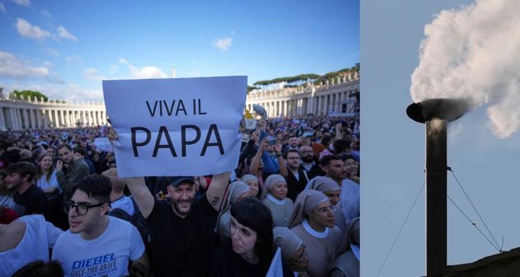 Habemus Papam: Λευκός καπνός στην Καπέλα Σιξτίνα -Εξελέγη νέος Πάπας στην τέταρτη ψηφοφορία