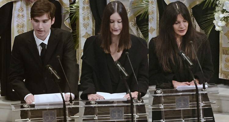 Οι επικήδειοι από τα παιδιά της Φώφης Γεννηματά: «Αντίο μαμά, θα μας λείψεις πολύ, σ&#039; αγαπάμε για πάντα»