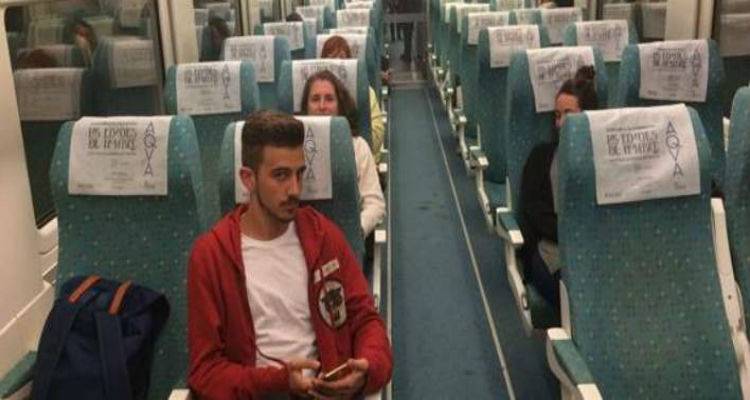 &Iota;&sigma;&pi;&alpha;&nu;ό&sigmaf; &omicron;&delta;&eta;&gamma;ό&sigmaf; &tau;&rho;έ&nu;&omicron;&upsilon; ά&phi;&eta;&sigma;&epsilon; 100 &epsilon;&pi;&iota;&beta;ά&tau;&epsilon;&sigmaf; &sigma;&tau;&alpha; &mu;&iota;&sigma;ά &tau;&eta;&sigmaf; &delta;&iota;&alpha;&delta;&rho;&omicron;&mu;ή&sigmaf;: &laquo;&Tau;&epsilon;&lambda;&epsilon;ί&omega;&sigma;&epsilon; &eta; &beta;ά&rho;&delta;&iota;ά &mu;&omicron;&upsilon;&raquo;, &tau;&omicron;&upsilon;&sigmaf; &epsilon;ί&pi;&epsilon;