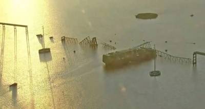 Σκηνικό Αποκάλυψης μετά την κατάρρευση της γέφυρας στη Βαλτιμόρη, αδιανόητες εικόνες | Ψάχνουν 6 άτομα στο νερό