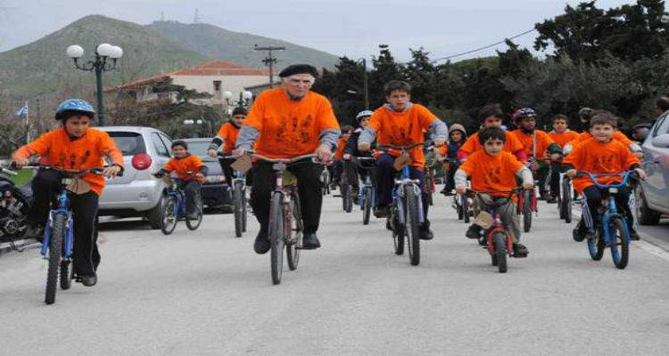 Ποδηλατοβόλτα στη Μύρινα για μικρούς και μεγάλους με δώρο ένα ποδήλατο!