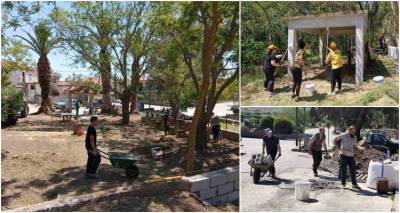 &Mu;&epsilon; &epsilon;&theta;&epsilon;&lambda;&omicron;&nu;&tau;&iota;&kappa;ή &delta;&omicron;&upsilon;&lambda;&epsilon;&iota;ά &kappa;&alpha;&iota; &mu;&epsilon;&rho;ά&kappa;&iota; &xi;&epsilon;&kappa;ί&nu;&eta;&sigma;&alpha;&nu; &omicron;&iota; &epsilon;&rho;&gamma;&alpha;&sigma;ί&epsilon;&sigmaf; &gamma;&iota;&alpha; &tau;&omicron; &pi;ά&rho;&kappa;&omicron; &sigma;&tau;&omicron; &Rho;&omega;&mu;&alpha;&nu;&omicron;ύ