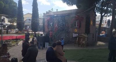 &Chi;&rho;&iota;&sigma;&tau;&omicron;&upsilon;&gamma;&epsilon;&nu;&nu;&iota;ά&tau;&iota;&kappa;&eta; &pi;&lambda;&eta;&mu;&mu;&upsilon;&rho;ί&delta;&alpha; &epsilon;&pi;&iota;&sigma;&kappa;&epsilon;&pi;&tau;ώ&nu; &sigma;&tau;&omicron; &Chi;&omega;&rho;&iota;ό &tau;&omicron;&upsilon; &Alpha;ϊ &Beta;&alpha;&sigma;ί&lambda;&eta; &sigma;&tau;&eta;&nu; &Kappa;&alpha;&lambda;&lambda;&omicron;&nu;ή &Lambda;έ&sigma;&beta;&omicron;&upsilon;