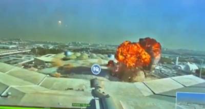 &Eta; &sigma;&tau;&iota;&gamma;&mu;ή &pi;&omicron;&upsilon; drone &chi;&tau;&upsilon;&pi;ά &tau;&omicron; &alpha;&epsilon;&rho;&omicron;&delta;&rho;ό&mu;&iota;&omicron; &tau;&omicron;&upsilon; &Kappa;&omicron;&upsilon;&beta;έ&iota;&tau; -&Beta;ί&nu;&tau;&epsilon;&omicron; &nu;&tau;&omicron;&kappa;&omicron;&upsilon;&mu;έ&nu;&tau;&omicron;
