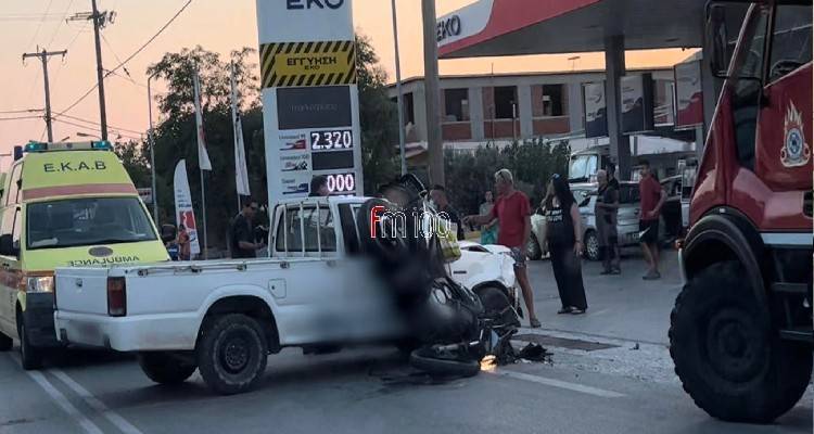 &Lambda;ή&mu;&nu;&omicron;&sigmaf;: &Tau;&rho;&omicron;&chi;&alpha;ί&omicron; &alpha;&tau;ύ&chi;&eta;&mu;&alpha; &lambda;ί&gamma;&omicron; έ&xi;&omega; &alpha;&pi;ό &tau;&eta;&nu; &Mu;ύ&rho;&iota;&nu;&alpha; (video)