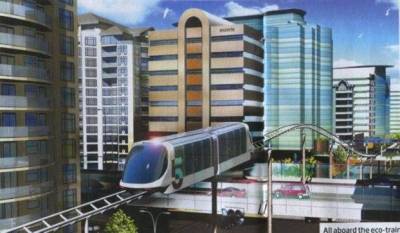 Στη δουλειά με το τρενάκι του λούνα παρκ!