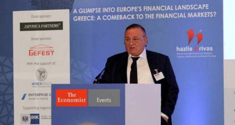 Ο Π. Μπούμπουρας στο συνέδριο του Economist: «Στα μνημόνια έχει αγνοηθεί ο δυναμισμός της ομογένειας»