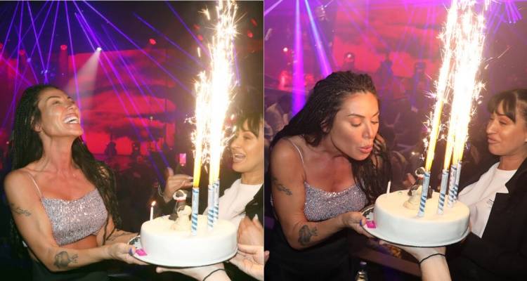 Λελέ Γκόφα: Γιόρτασε τα γενέθλιά της στο νυχτερινό μαγαζί που εμφανίζεται ο Στέλιος Ρόκκος