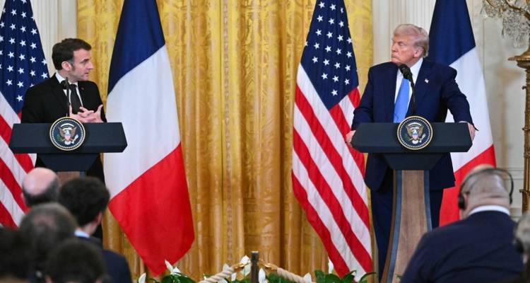 Παράλληλοι μονόλογοι Τραμπ-Μακρόν στον Λευκό Οίκο: Τα αγκάθια, ο Πούτιν και η νέα συμμαχία στον ΟΗΕ