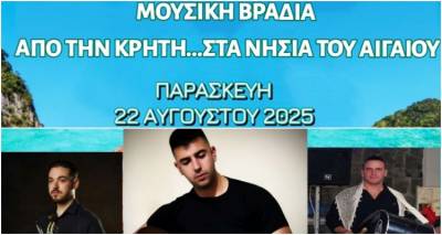 &Mu;&omicron;&upsilon;&sigma;&iota;&kappa;ή &Beta;&rho;&alpha;&delta;&iota;ά &sigma;&tau;&omicron; &Mu;&omicron;ύ&delta;&rho;&omicron;: &Alpha;&pi;ό &tau;&eta;&nu; &Kappa;&rho;ή&tau;&eta; &sigma;&tau;&alpha; &nu;&eta;&sigma;&iota;ά &tau;&omicron;&upsilon; &Alpha;&iota;&gamma;&alpha;ί&omicron;&upsilon;