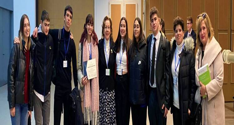 To Γενικού Λυκείου Μούδρου στη μαθητική προσομοίωση των Επιτροπών του ΟΗΕ &quot;Μαθητές σε ρόλο Διπλωμάτη&quot;