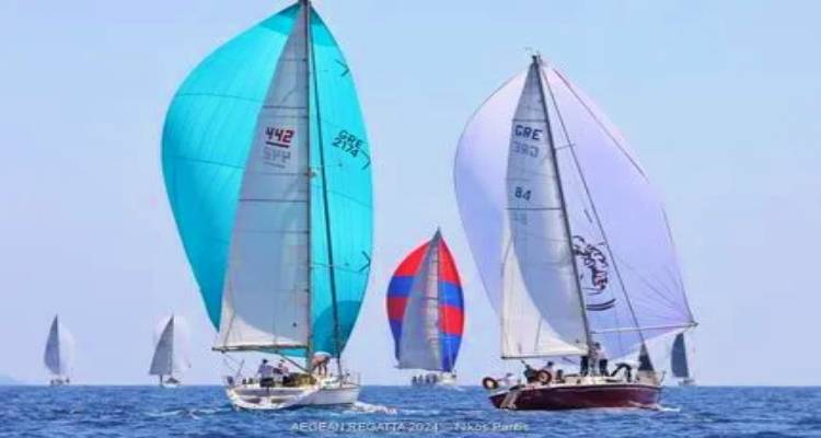 &Alpha;&pi;ό &tau;&eta; &Mu;ύ&rho;&iota;&nu;&alpha; &laquo;&alpha;&nu;&omicron;ί&gamma;&epsilon;&iota; &pi;&alpha;&nu;&iota;ά&raquo; &eta; 24&eta; Aegean Regatta