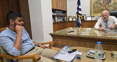 Συνάντηση με τον Υφυπουργό Υγείας είχε ο Έπαρχος Λήμνου | Στο τραπέζι τα προβλήματα του Νοσοκομείου και η δημιουργία Ψυχιατρικής Κλινικής