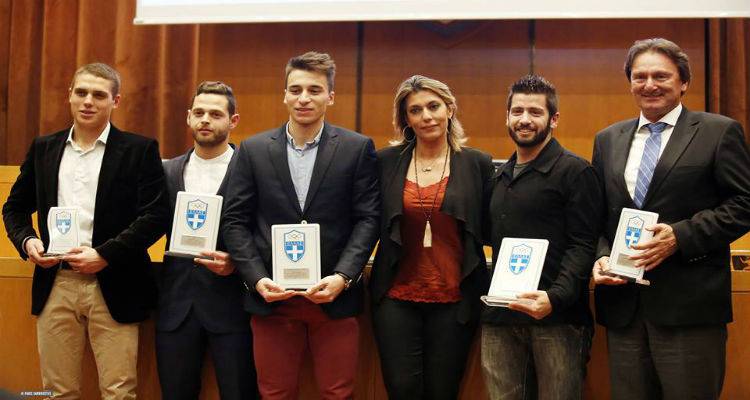 Βραβεύτηκε ο Π. Μαγδανής |Ανάμεσα στους κορυφαίους του 2017 ο Λημνιός αθλητής του ΝΟΛ