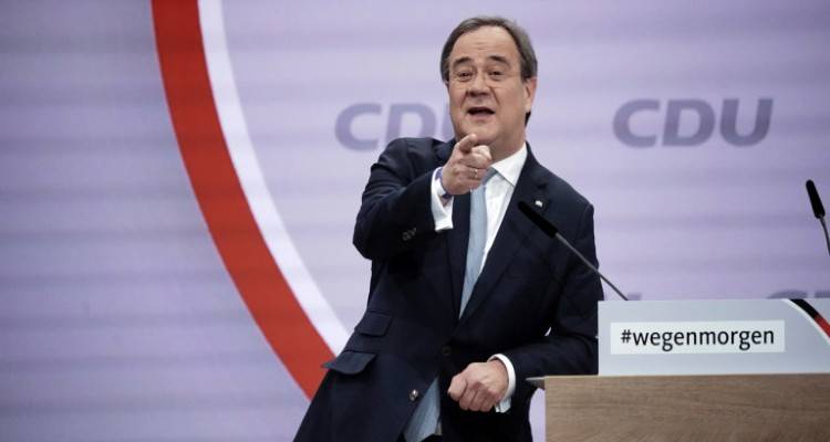 &Omicron; &nu;έ&omicron;&sigmaf; &Pi;&rho;ό&epsilon;&delta;&rho;&omicron;&sigmaf; &tau;&omicron;&upsilon; CDU /&Phi;&omega;&tau;&omicron;&gamma;&rho;&alpha;&phi;ί&alpha;: Michael Kappeler/dpa via AP