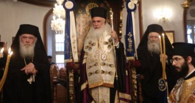 &Mu;&eta;&tau;&rho;&omicron;&pi;&omicron;&lambda;ί&tau;&eta;&sigmaf; &Iota;&epsilon;&rho;ό&theta;&epsilon;&omicron;&sigmaf; &Gamma;&rsquo;: &Pi;έ&nu;&tau;&epsilon; &chi;&rho;ό&nu;&iota;&alpha; &pi;&omicron;&iota;&mu;&alpha;&nu;&tau;&omicron;&rho;ί&alpha;&sigmaf; &sigma;&tau;&eta; &Lambda;ή&mu;&nu;&omicron;