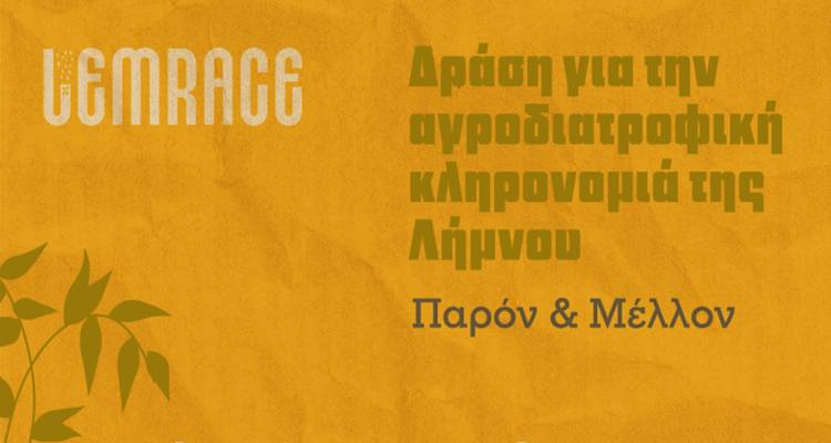 MedINA - LEMRACE: &Alpha;&pi;&omicron;&lambda;&omicron;&gamma;&iota;&sigma;&tau;&iota;&kappa;ή &epsilon;&kappa;&delta;ή&lambda;&omega;&sigma;&eta; &tau;&omicron; &Sigma;ά&beta;&beta;&alpha;&tau;&omicron; 22/3 &gamma;&iota;&alpha; &tau;&eta;&nu; &alpha;&gamma;&rho;&omicron;&delta;&iota;&alpha;&tau;&rho;&omicron;&phi;&iota;&kappa;ή &kappa;&lambda;&eta;&rho;&omicron;&nu;&omicron;&mu;&iota;ά &tau;&eta;&sigmaf; &Lambda;ή&mu;&nu;&omicron;&upsilon;