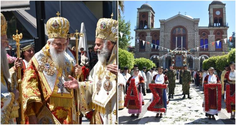 &Eta; &Sigma;&upsilon;&mu;&mu;&epsilon;&tau;&omicron;&chi;ή &tau;&omicron;&upsilon; &Mu;&eta;&tau;&rho;&omicron;&pi;&omicron;&lambda;ί&tau;&omicron;&upsilon; &Lambda;ή&mu;&nu;&omicron;&upsilon; &kappa;. &Iota;&epsilon;&rho;&omicron;&theta;έ&omicron;&upsilon; &sigma;&tau;&iota;&sigmaf; &Lambda;&alpha;&mu;&pi;&rho;έ&sigmaf; &Epsilon;&omicron;&rho;&tau;&alpha;&sigma;&tau;&iota;&kappa;έ&sigmaf; &Epsilon;&kappa;&delta;&eta;&lambda;ώ&sigma;&epsilon;&iota;&sigmaf; &gamma;&iota;&alpha; &tau;&omicron;&nu; Ά&gamma;&iota;&omicron; &Sigma;&epsilon;&rho;&alpha;&phi;&epsilon;ί&mu; &sigma;&tau;&eta;&nu; &Kappa;&alpha;&rho;&delta;ί&tau;&sigma;&alpha;