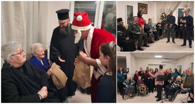 &Chi;&rho;&iota;&sigma;&tau;&omicron;&upsilon;&gamma;&epsilon;&nu;&nu;&iota;ά&tau;&iota;&kappa;&eta; &gamma;&iota;&omicron;&rho;&tau;ή &alpha;&gamma;ά&pi;&eta;&sigmaf; &sigma;&tau;&omicron; &Gamma;&eta;&rho;&omicron;&kappa;&omicron;&mu;&epsilon;ί&omicron; &laquo;&Omicron; &Kappa;&alpha;&lambda;ό&sigmaf; &Sigma;&alpha;&mu;&alpha;&rho;&epsilon;ί&tau;&eta;&sigmaf;&raquo;