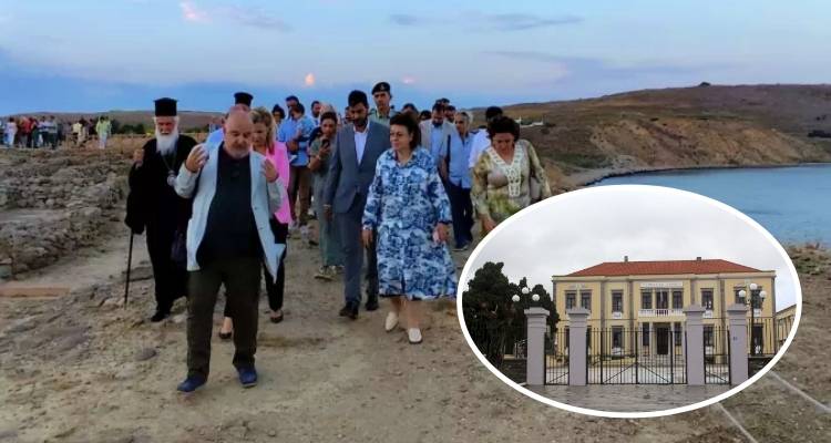 &Pi;&omicron;&lambda;&iota;&tau;&iota;&sigma;&tau;&iota;&kappa;έ&sigmaf; &pi;&alpha;&rho;&epsilon;&mu;&beta;ά&sigma;&epsilon;&iota;&sigmaf; &sigma;&tau;&eta; &Lambda;ή&mu;&nu;&omicron;: &Sigma;&tau;&omicron; &epsilon;&pi;ί&kappa;&epsilon;&nu;&tau;&rho;&omicron; &tau;&omicron; &Gamma;&upsilon;&mu;&nu;ά&sigma;&iota;&omicron; &Mu;ύ&rho;&iota;&nu;&alpha;&sigmaf; &kappa;&alpha;&iota; &tau;&omicron; &Kappa;ά&sigma;&tau;&rho;&omicron; &Mu;ύ&rho;&iota;&nu;&alpha;&sigmaf;