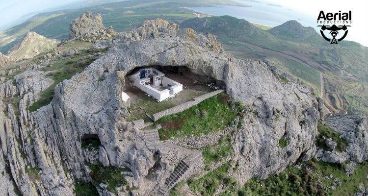 Η Παναγιά η Κακαβιώτισσα της Λήμνου από ψηλά, όπως δεν την έχετε ξαναδεί! (photos)