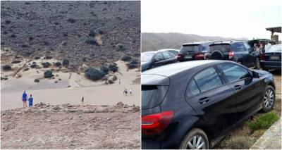 Λήμνος: Η «Μέδουσα» έφυγε και οι Αμμοθίνες τράβηξαν τα βλέμματα των τουριστών! (photos)