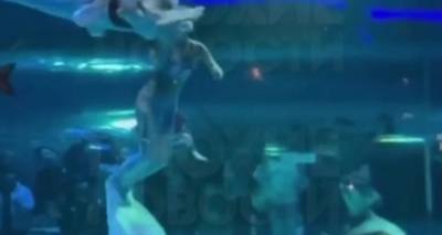 Βίντεο-σοκ: Τεράστιο ψάρι επιτέθηκε σε «γοργόνα» σε ενυδρείο της Κίνας