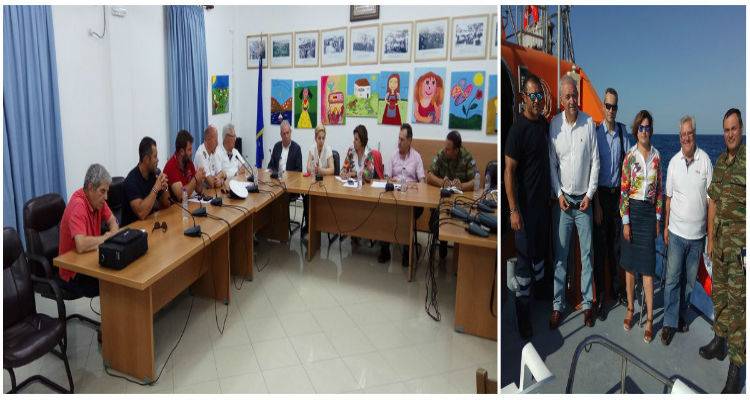 Στο Άγιο Ευστράτιο βρέθηκε το συντονιστικό όργανο πολιτικής προστασίας (photos + mp3)