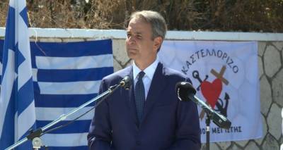&Mu;&eta;&tau;&sigma;&omicron;&tau;ά&kappa;&eta;&sigmaf; &alpha;&pi;ό &Kappa;&alpha;&sigma;&tau;&epsilon;&lambda;&lambda;ό&rho;&iota;&zeta;&omicron;: &laquo;&Delta;&epsilon;&nu; &alpha;&pi;&epsilon;&iota;&lambda;&omicron;ύ&mu;&epsilon; &kappa;&alpha;&nu;έ&nu;&alpha;&nu;, &alpha;&lambda;&lambda;ά &delta;&epsilon;&nu; &delta;&epsilon;&chi;ό&mu;&alpha;&sigma;&tau;&epsilon; &alpha;&pi;&epsilon;&iota;&lambda;έ&sigmaf; ή &upsilon;&pi;&omicron;&delta;&epsilon;ί&xi;&epsilon;&iota;&sigmaf; &alpha;&pi;ό &kappa;&alpha;&nu;έ&nu;&alpha;&nu;&raquo;