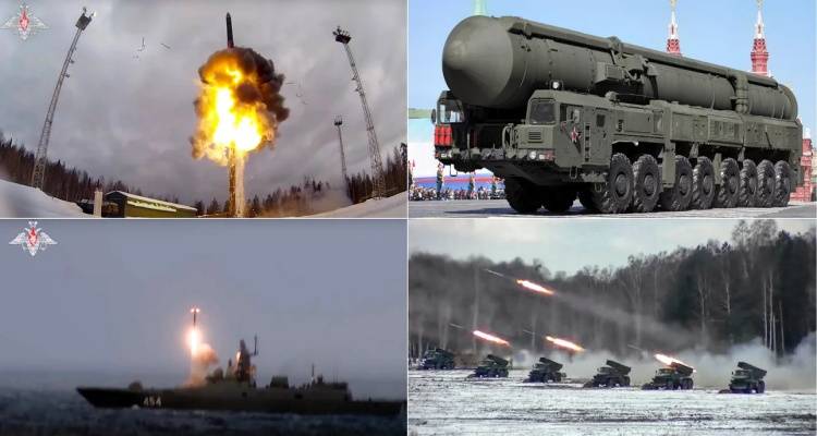 Ίλιγγος: Η Ρωσία ανακοίνωσε ότι άρχισαν τις στρατιωτικές ασκήσεις στη χρήση πυρηνικών όπλων