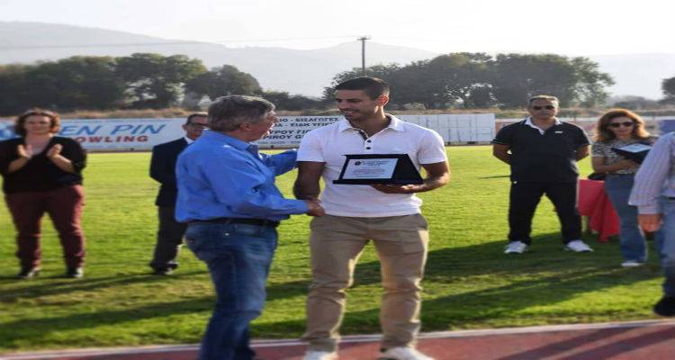 &Delta;&iota;&pi;&lambda;ή &beta;&rho;ά&beta;&epsilon;&upsilon;&sigma;&eta; &gamma;&iota;&alpha; &tau;&omicron; &Mu;&iota;&chi;ά&lambda;&eta; &Mu;&epsilon;&rho;&tau;&zeta;&alpha;&nu;ί&delta;&eta;