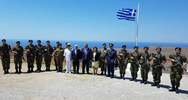 Χ. Καλογήρου: Εφ’ όλης της ύλης ενημέρωση στον Προκόπη Παυλόπουλο για Λήμνο - Άγιο Ευστράτιο (photos)