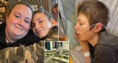 Επιδημία πνευμονίας: Μητέρα περιγράφει πώς ο γιος της έφθασε στο νοσοκομείο με «λευκό πνεύμονα»