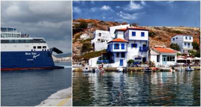 Ά&gamma;&iota;&omicron;&sigmaf; &Epsilon;&upsilon;&sigma;&tau;&rho;ά&tau;&iota;&omicron;&sigmaf;: Έ&kappa;&pi;&tau;&omega;&sigma;&eta; 50% &sigma;&tau;&omicron; Blue Star Myconos &gamma;&iota;&alpha; &mu;ό&nu;&iota;&mu;&omicron;&upsilon;&sigmaf; &kappa;&alpha;&tau;&omicron;ί&kappa;&omicron;&upsilon;&sigmaf;