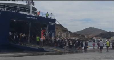 &laquo;&Sigma;ά&lambda;&pi;&alpha;&rho;&epsilon;&raquo; &alpha;&pi;ό &sigma;ή&mu;&epsilon;&rho;&alpha; &eta; &alpha;&kappa;&tau;&omicron;&pi;&lambda;&omicron;ϊ&kappa;ή &gamma;&rho;&alpha;&mu;&mu;ή &Theta;&epsilon;&sigma;&sigma;&alpha;&lambda;&omicron;&nu;ί&kappa;&eta; &ndash; &Lambda;ή&mu;&nu;&omicron;&sigmaf; &ndash; &Mu;&upsilon;&tau;&iota;&lambda;ή&nu;&eta;! | &Pi;ό&sigma;&omicron; &kappa;&omicron;&sigma;&tau;ί&zeta;&epsilon;&iota; &tau;&omicron; &tau;&alpha;&xi;ί&delta;&iota; (video)