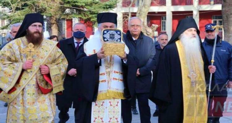 &Sigma;&tau;&eta; &Lambda;ή&mu;&nu;&omicron; &eta; &Kappa;ά&rho;&alpha; &tau;&omicron;&upsilon; &Omicron;&sigma;ί&omicron;&upsilon; &Alpha;&lambda;&epsilon;&xi;ί&omicron;&upsilon; &alpha;&pi;ό &tau;&eta;&nu; &Iota;&epsilon;&rho;ά &Mu;&omicron;&nu;ή &Alpha;&gamma;ί&alpha;&sigmaf; &Lambda;&alpha;ύ&rho;&alpha;&sigmaf; &Kappa;&alpha;&lambda;&alpha;&beta;&rho;ύ&tau;&omega;&nu;