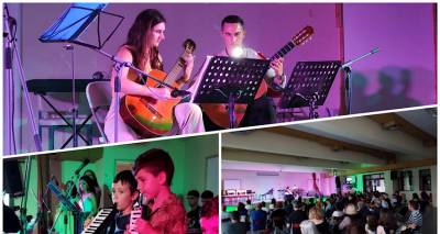 &Mu;&omicron;&upsilon;&sigma;&iota;&kappa;ό &Epsilon;&rho;&gamma;&alpha;&sigma;&tau;ή&rho;&iota; &Lambda;ή&mu;&nu;&omicron;&upsilon;: &laquo;&Epsilon;&upsilon;&chi;&alpha;&rho;&iota;&sigma;&tau;&omicron;ύ&mu;&epsilon; &kappa;&alpha;&iota; &sigma;&upsilon;&gamma;&gamma;&nu;ώ&mu;&eta;&raquo;