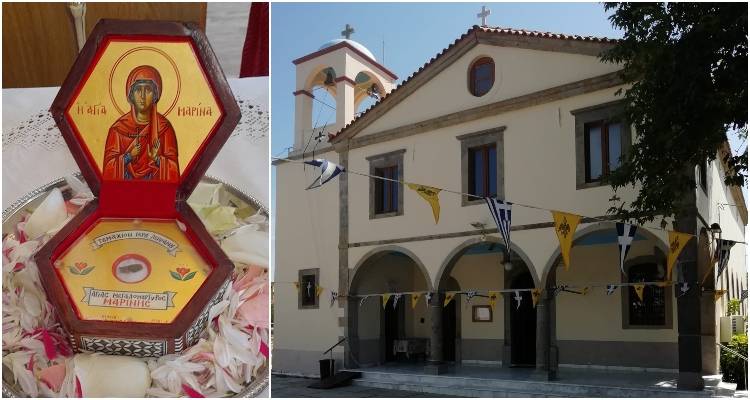 Στον Ι.Ν του Λιβαδοχωρίου αύριο το λείψανο της Αγία Μαρίνας
