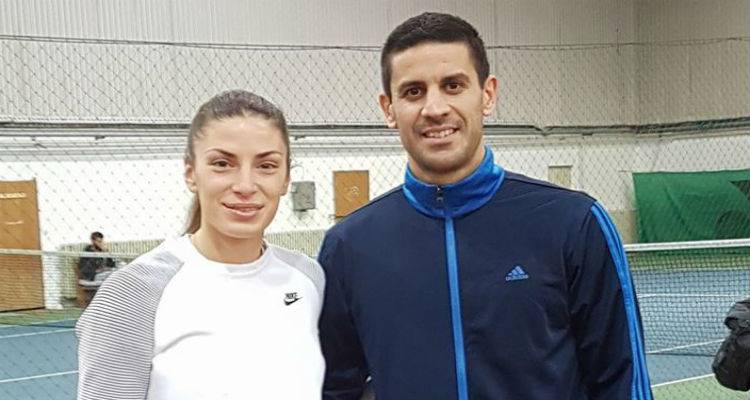 Ο Λημνιός Μιχάλης Μερτζανίδης προπονήθηκε δίπλα στην παγκόσμια πρωταθλήτρια Ιβάνα Σπάνοβιτς (photo)
